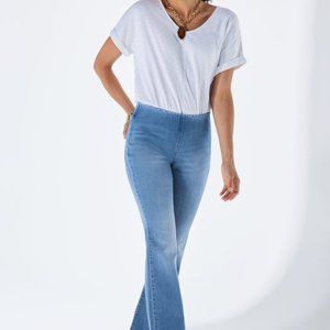 Soft Surroundings Blue Boot Cut Jeans